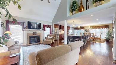 Perfectly positioned on the Berkshire Golf Course, this stunning on Berkshire Golf Club in Kansas - for sale on GolfHomes.com, golf home, golf lot