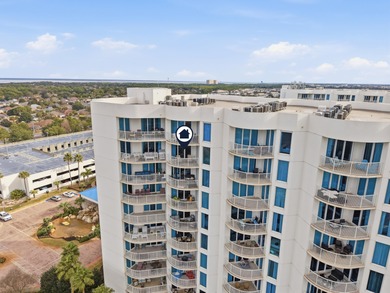 Perched on the 11th floor and facing west, this beautifully on Indian Bayou Golf and Country Club in Florida - for sale on GolfHomes.com, golf home, golf lot