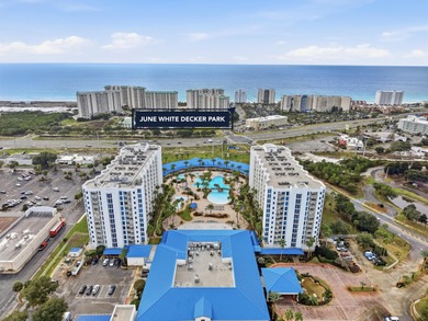 Perched on the 11th floor and facing west, this beautifully on Indian Bayou Golf and Country Club in Florida - for sale on GolfHomes.com, golf home, golf lot