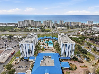 Perched on the 11th floor and facing west, this beautifully on Indian Bayou Golf and Country Club in Florida - for sale on GolfHomes.com, golf home, golf lot