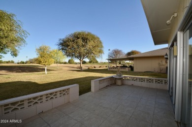 Spectacular views of the 18th fairway of the golf course on Sun City-Willow Creek / Willow Brook  in Arizona - for sale on GolfHomes.com, golf home, golf lot