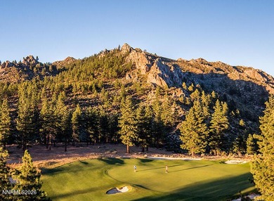 Homesite 137 offers a private setting just steps from a on Clear Creek Tahoe in Nevada - for sale on GolfHomes.com, golf home, golf lot