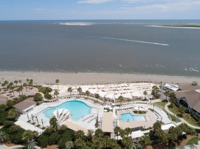 Updated Oceanfront Villa with Spectacular Views and Direct Beach on The Seabrook Island Club in South Carolina - for sale on GolfHomes.com, golf home, golf lot