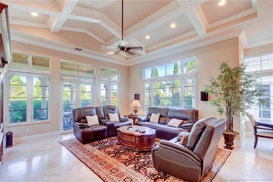 Welcome to this stunning Tuscan-inspired estate featuring an on The Tesoro Golf Course and Club in Florida - for sale on GolfHomes.com, golf home, golf lot