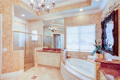 Welcome to this stunning Tuscan-inspired estate featuring an on The Tesoro Golf Course and Club in Florida - for sale on GolfHomes.com, golf home, golf lot