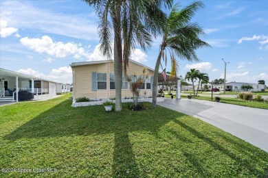 Welcome to Barefoot Bay.  This 2 bed 2 bath home has over 1500 on Barefoot Bay Golf Course in Florida - for sale on GolfHomes.com, golf home, golf lot