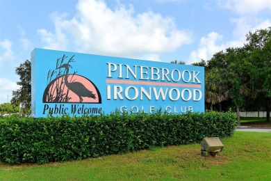 PRICE IMPROVEMENT, decreased $10,000! Convenience is what you on Pinebrook/Ironwood Golf Course in Florida - for sale on GolfHomes.com, golf home, golf lot