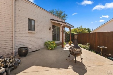 Welcome to this one-of-a-kind Santa Fe-style ranch home on Desert Hawk At Pueblo West in Colorado - for sale on GolfHomes.com, golf home, golf lot