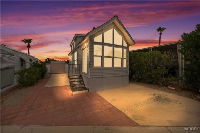 Charming Park Model with Loft in Desirable Riverview Resort on Riverview Golf Course in Arizona - for sale on GolfHomes.com, golf home, golf lot