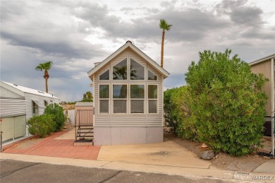 Charming Park Model with Loft in Desirable Riverview Resort on Riverview Golf Course in Arizona - for sale on GolfHomes.com, golf home, golf lot