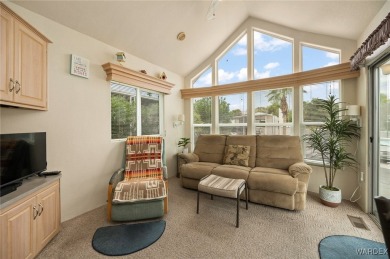 Charming Park Model with Loft in Desirable Riverview Resort on Riverview Golf Course in Arizona - for sale on GolfHomes.com, golf home, golf lot