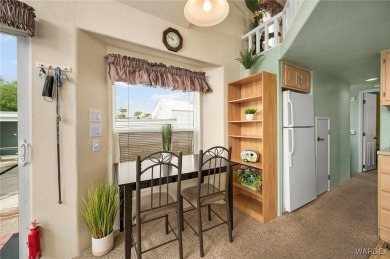 Charming Park Model with Loft in Desirable Riverview Resort on Riverview Golf Course in Arizona - for sale on GolfHomes.com, golf home, golf lot