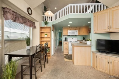 Charming Park Model with Loft in Desirable Riverview Resort on Riverview Golf Course in Arizona - for sale on GolfHomes.com, golf home, golf lot