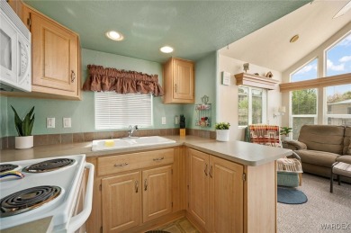 Charming Park Model with Loft in Desirable Riverview Resort on Riverview Golf Course in Arizona - for sale on GolfHomes.com, golf home, golf lot