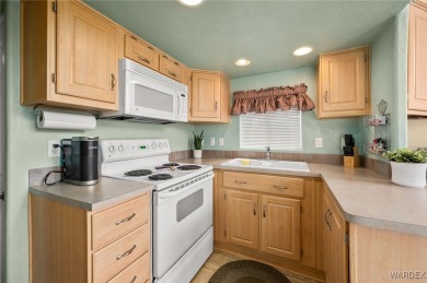 Charming Park Model with Loft in Desirable Riverview Resort on Riverview Golf Course in Arizona - for sale on GolfHomes.com, golf home, golf lot
