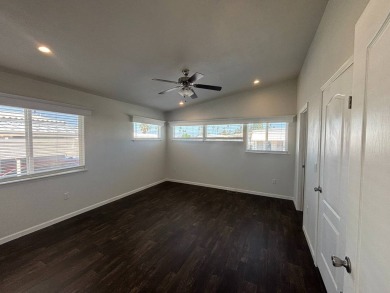 Rare lake view home now available! This home offers some of the on Hemet West Mobile Estates in California - for sale on GolfHomes.com, golf home, golf lot