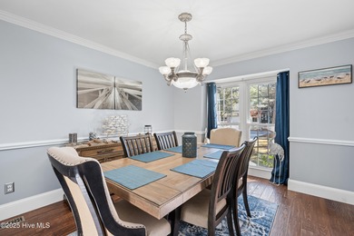 Discover this beautifully remodeled, brick traditional two-story on Oak Island Golf Club in North Carolina - for sale on GolfHomes.com, golf home, golf lot