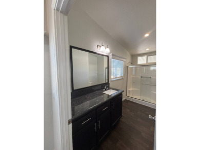 Rare lake view home now available! This home offers some of the on Hemet West Mobile Estates in California - for sale on GolfHomes.com, golf home, golf lot