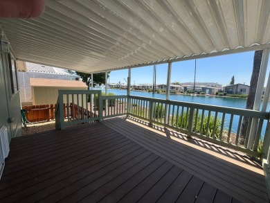 Rare lake view home now available! This home offers some of the on Hemet West Mobile Estates in California - for sale on GolfHomes.com, golf home, golf lot