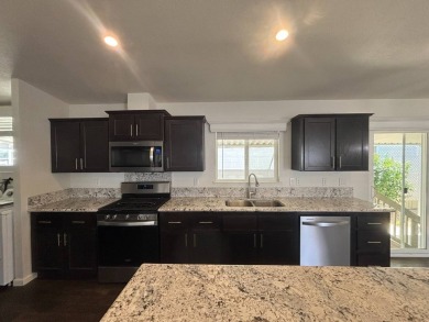 Rare lake view home now available! This home offers some of the on Hemet West Mobile Estates in California - for sale on GolfHomes.com, golf home, golf lot