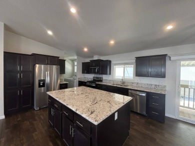 Rare lake view home now available! This home offers some of the on Hemet West Mobile Estates in California - for sale on GolfHomes.com, golf home, golf lot