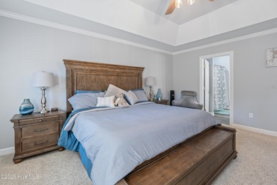 Discover this beautifully remodeled, brick traditional two-story on Oak Island Golf Club in North Carolina - for sale on GolfHomes.com, golf home, golf lot