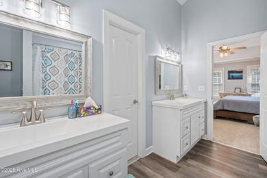 Discover this beautifully remodeled, brick traditional two-story on Oak Island Golf Club in North Carolina - for sale on GolfHomes.com, golf home, golf lot