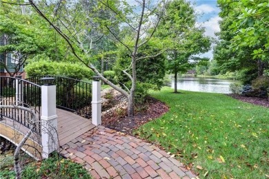 This extraordinary custom-built lakefront residence by renowned on Fords Colony Country Club in Virginia - for sale on GolfHomes.com, golf home, golf lot