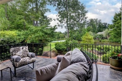 This extraordinary custom-built lakefront residence by renowned on Fords Colony Country Club in Virginia - for sale on GolfHomes.com, golf home, golf lot