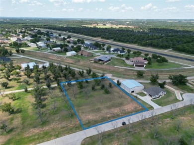 Experience luxury living at The Landings Airpark near Granbury on Pecan Plantation Country Club in Texas - for sale on GolfHomes.com, golf home, golf lot