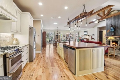 ***Golf Course***3 Stone Fireplaces***Finished Basement***Two on The Highlands Course at Lake Arrowhead in Georgia - for sale on GolfHomes.com, golf home, golf lot