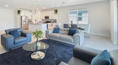 This 2024 Two-Story Home Is On An Oversized Pie-Shaped Lot on Providence Golf Club in Florida - for sale on GolfHomes.com, golf home, golf lot