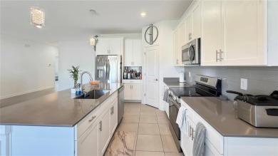 This 2024 Two-Story Home Is On An Oversized Pie-Shaped Lot on Providence Golf Club in Florida - for sale on GolfHomes.com, golf home, golf lot
