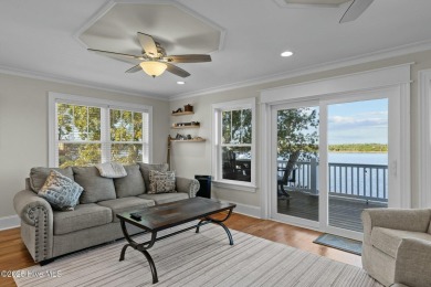 Stunning, waterfront, 3 BR/3BA home with captivating panoramic on Star Hill Golf Club  in North Carolina - for sale on GolfHomes.com, golf home, golf lot