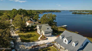 Stunning, waterfront, 3 BR/3BA home with captivating panoramic on Star Hill Golf Club  in North Carolina - for sale on GolfHomes.com, golf home, golf lot