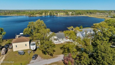 Stunning, waterfront, 3 BR/3BA home with captivating panoramic on Star Hill Golf Club  in North Carolina - for sale on GolfHomes.com, golf home, golf lot