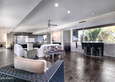 One of 5 homes designed by Modernist Architect Alfred Newman on Legend Trail Golf Club in Arizona - for sale on GolfHomes.com, golf home, golf lot