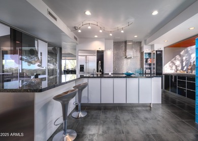 One of 5 homes designed by Modernist Architect Alfred Newman on Legend Trail Golf Club in Arizona - for sale on GolfHomes.com, golf home, golf lot