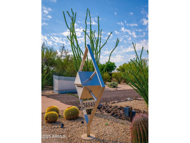 One of 5 homes designed by Modernist Architect Alfred Newman on Legend Trail Golf Club in Arizona - for sale on GolfHomes.com, golf home, golf lot