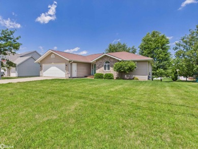 Charming walk-out ranch nestled in a family-friendly on Edmundson Golf Course in Iowa - for sale on GolfHomes.com, golf home, golf lot