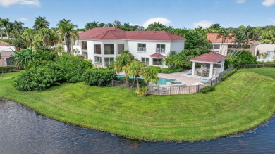 Refined Luxury in this Light Filled Courtyard Estate l Rare on Boca Delray Golf and Country Club in Florida - for sale on GolfHomes.com, golf home, golf lot