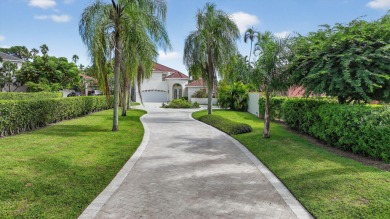 Refined Luxury in this Light Filled Courtyard Estate l Rare on Boca Delray Golf and Country Club in Florida - for sale on GolfHomes.com, golf home, golf lot