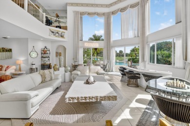 Refined Luxury in this Light Filled Courtyard Estate l Rare on Boca Delray Golf and Country Club in Florida - for sale on GolfHomes.com, golf home, golf lot