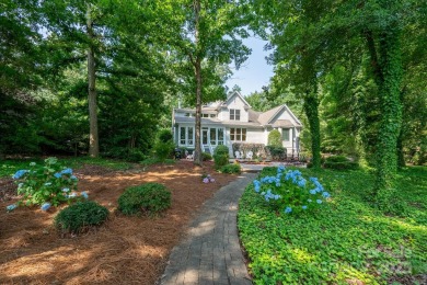 Fabulous lakefront home featuring incredible sunrise views of on Old North State Club at Uwharrie Point Golf community in North Carolina - for sale on GolfHomes.com, golf home, golf lot