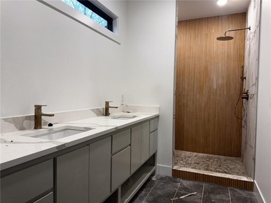 Striking contemporary new build with estimated completion on Branchwood Golf Course in Arkansas - for sale on GolfHomes.com, golf home, golf lot