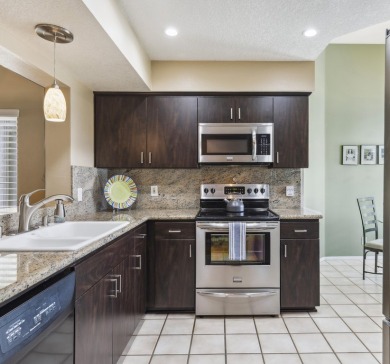 This updated and fully furnished 2-bedroom, 2-bath condo is the on Desert Falls Country Club in California - for sale on GolfHomes.com, golf home, golf lot