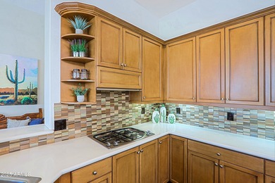 This stunning Edmunds home sits on a superior south facing golf on Legend Trail Golf Club in Arizona - for sale on GolfHomes.com, golf home, golf lot