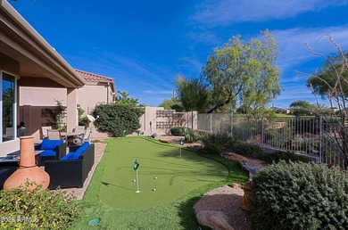 This stunning Edmunds home sits on a superior south facing golf on Legend Trail Golf Club in Arizona - for sale on GolfHomes.com, golf home, golf lot
