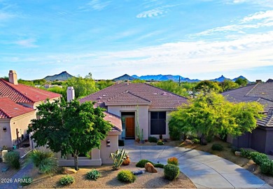 This stunning Edmunds home sits on a superior south facing golf on Legend Trail Golf Club in Arizona - for sale on GolfHomes.com, golf home, golf lot