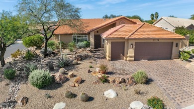 Stunning, distinctive 3BR/3BA + Bonus Rm 2.5 garage Home on Saddlebrooke Golf Course in Arizona - for sale on GolfHomes.com, golf home, golf lot